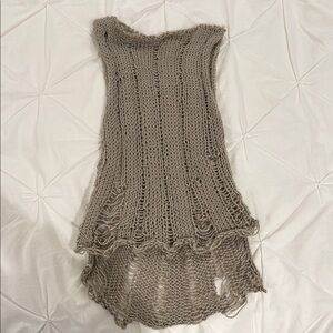 Handmade Knit Sleeveless Top